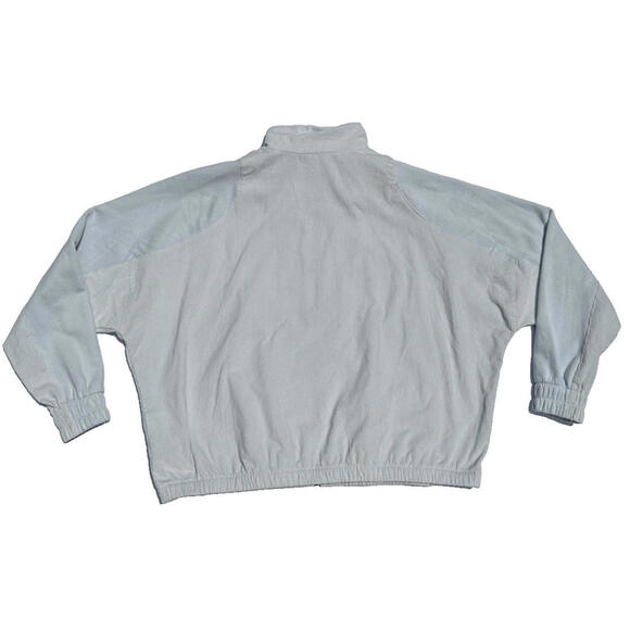 Nike Air Corduroy Oversized Fit Full Zip Jacket Pale Blue Womens Size Large - Picture 5 of 9